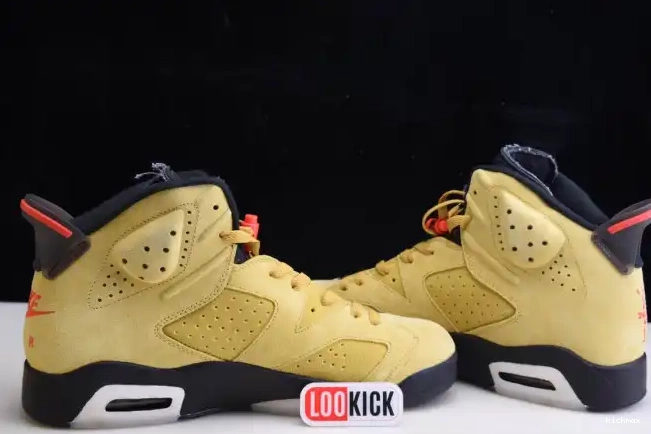 Rep AIR CN1084-300 JORDAN TRAVIS YELLOW 6 X SCOTT 0518